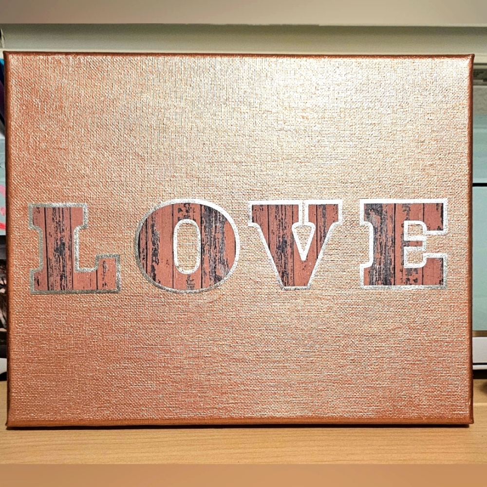 'Love' Canvas Art